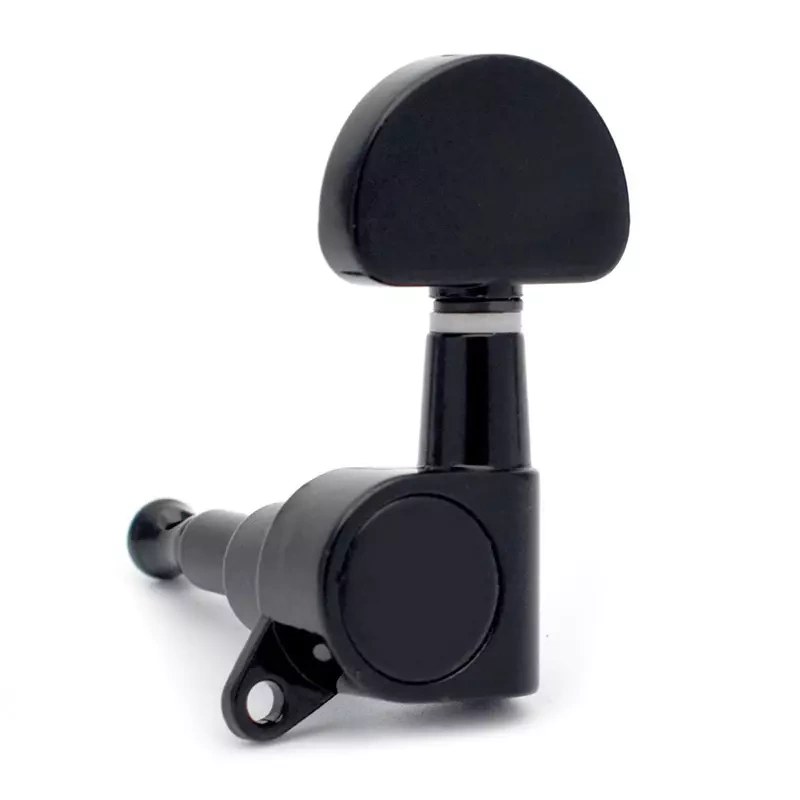 Klucze do gitary elektrycznej akustycznej, olejowe Kera Audio DSQ-GT01 Black (3+3)