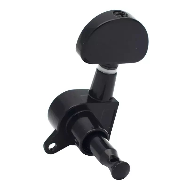 Klucze do gitary elektrycznej akustycznej, olejowe Kera Audio DSQ-GT01 Black (3+3)