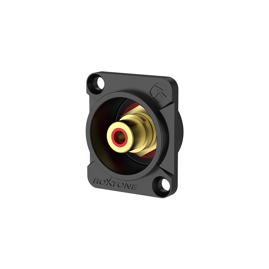 Gniazdo typu RCA Roxtone RF2D-B-RD