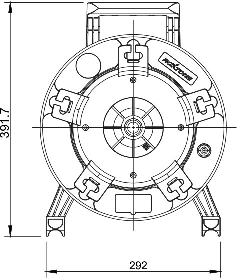 Bęben do kabla Roxtone PCD310
