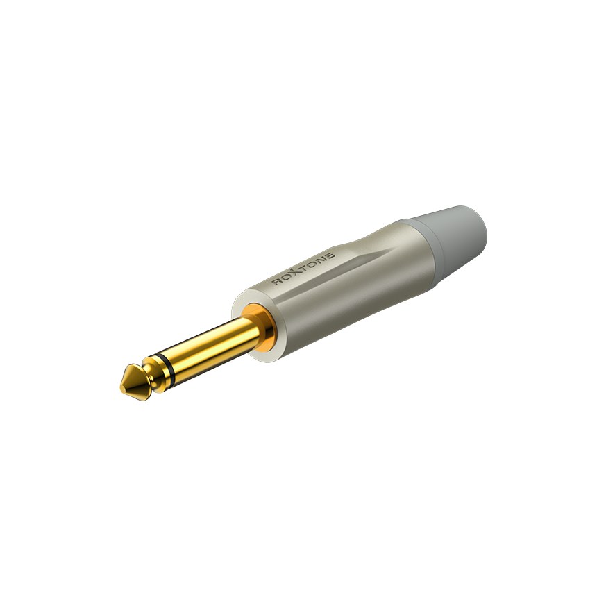 Wtyk typu Jack 6.3mm mono Roxtone PJ2X-SG