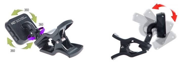 Tuner J&H Technology Black Square