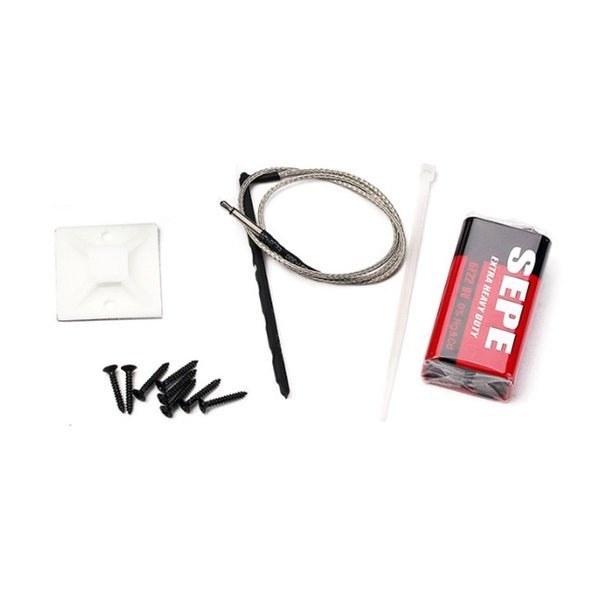 Pickup aktywny do gitary z tunerem chromatycznym zestaw HSY-400T