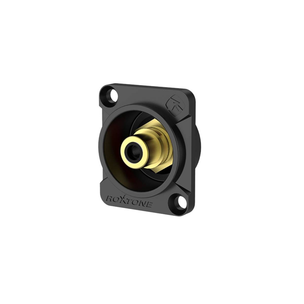 Gniazdo typu RCA Roxtone RF2D-B-BK