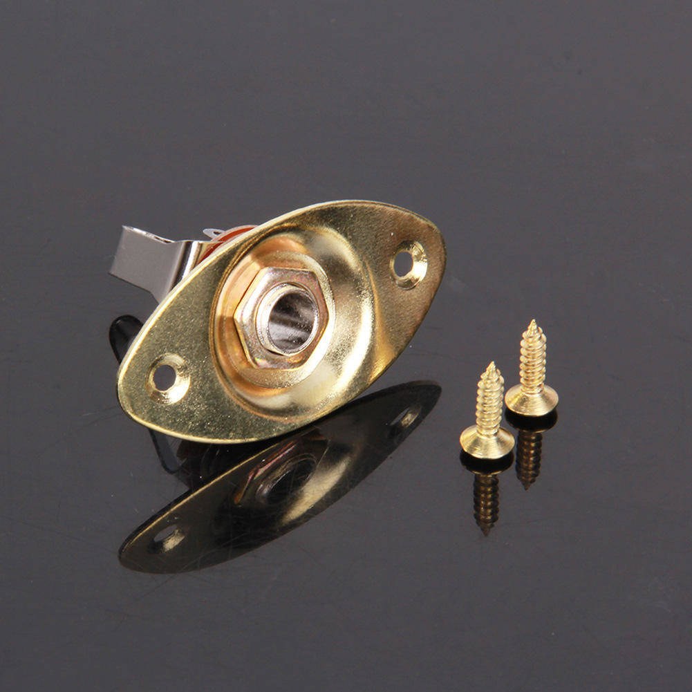 Gniazdo Jack 6,3mm do gitary MSP32 złoty