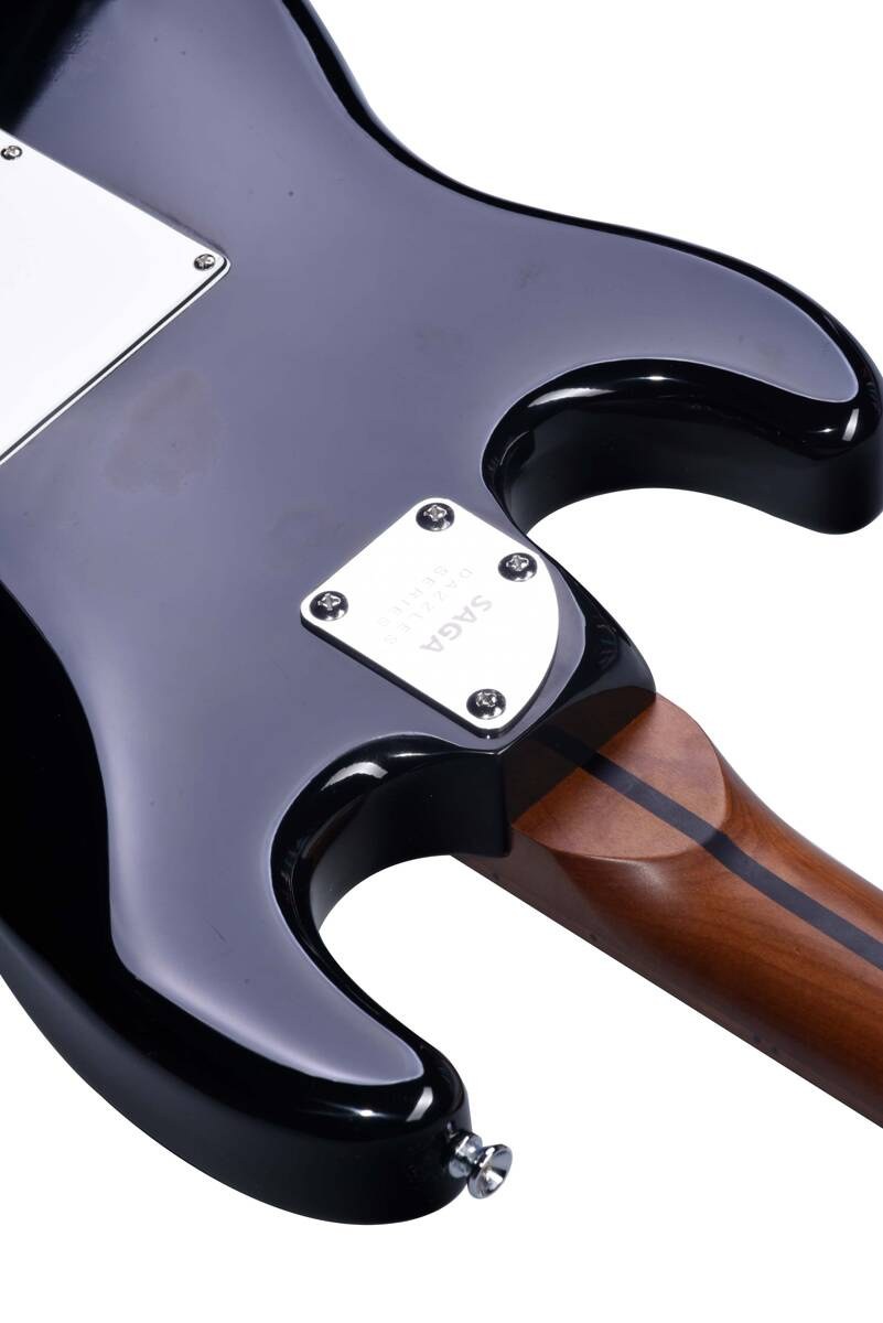 Gitara elektryczna SAGA SMF1314H BK (HSS)