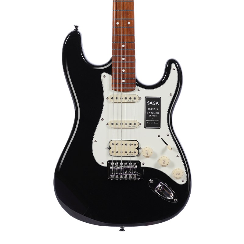 Gitara elektryczna SAGA SMF1314H BK (HSS)