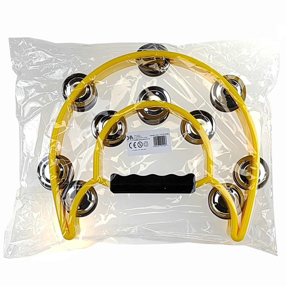 Tamburyno Kera Audio TW-20 żółty