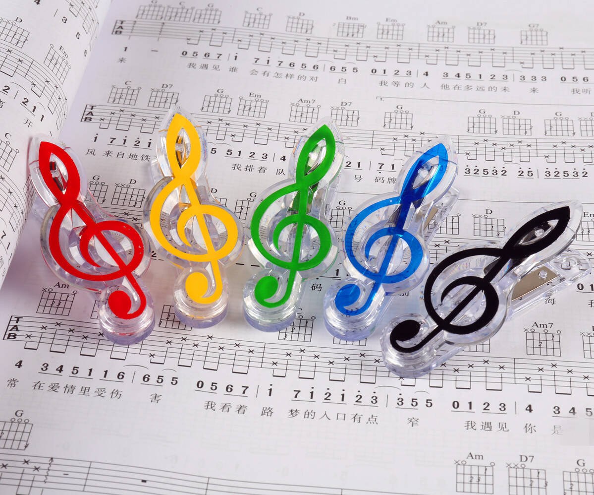 Klips do papieru nut Kera-Audio CLIP CLEF czarny