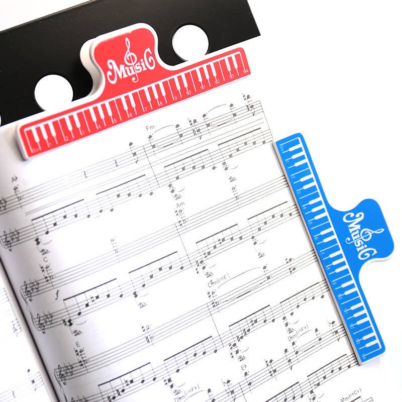 Klips do papieru nut Kera-Audio CLIP PIANO czerwony