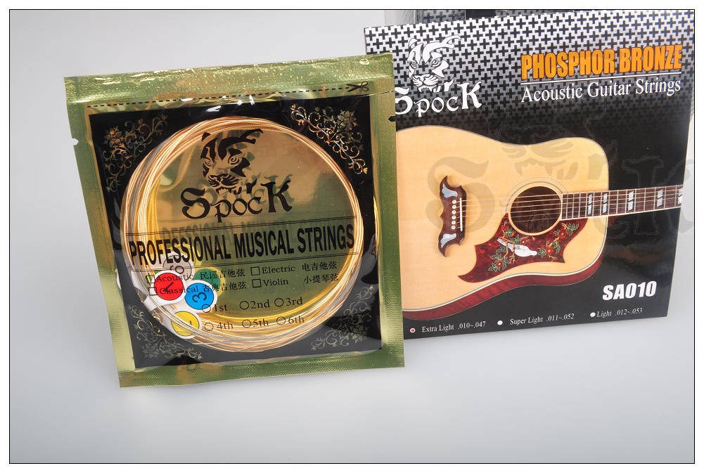 Struny do gitary akustycznej SPOCK SA010 (10-47)