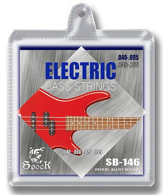 Struny do gitary basowej SPOCK SB146(SL) (40-95)