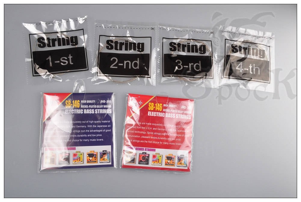 Struny do gitary basowej SPOCK SB146(RL) (45-105)