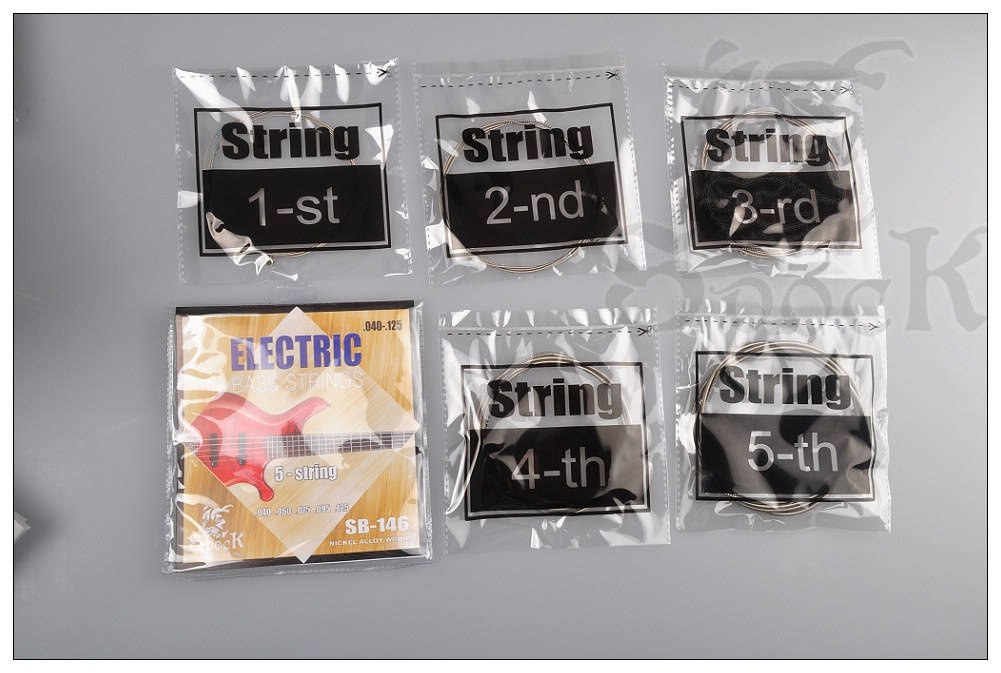 Struny do gitary basowej SPOCK SB146(5) (40-125)