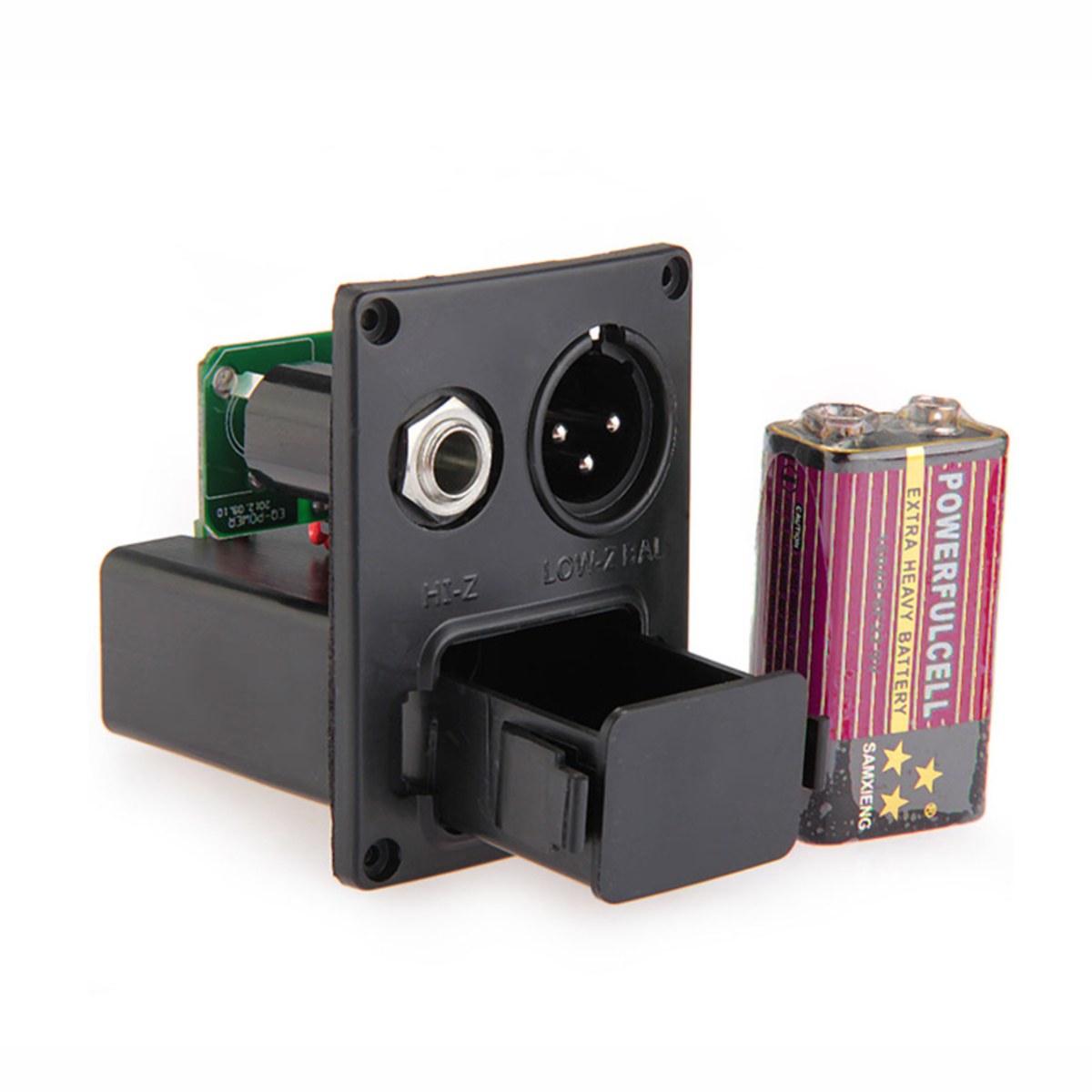 Pickup aktywny do gitary z tunerem zestaw Kera Audio LC-5
