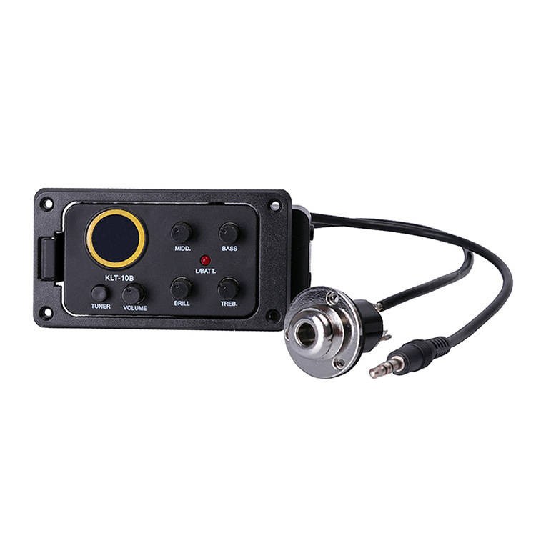 Pickup aktywny do gitary z tunerem zestaw Kera Audio KLT-10B