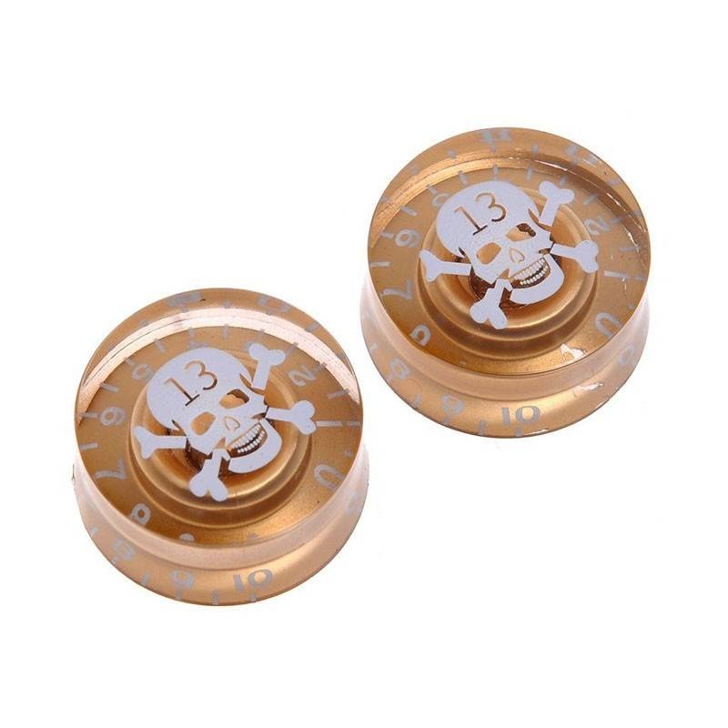Gałka do gitary Kera Audio GLP0110 Złoty