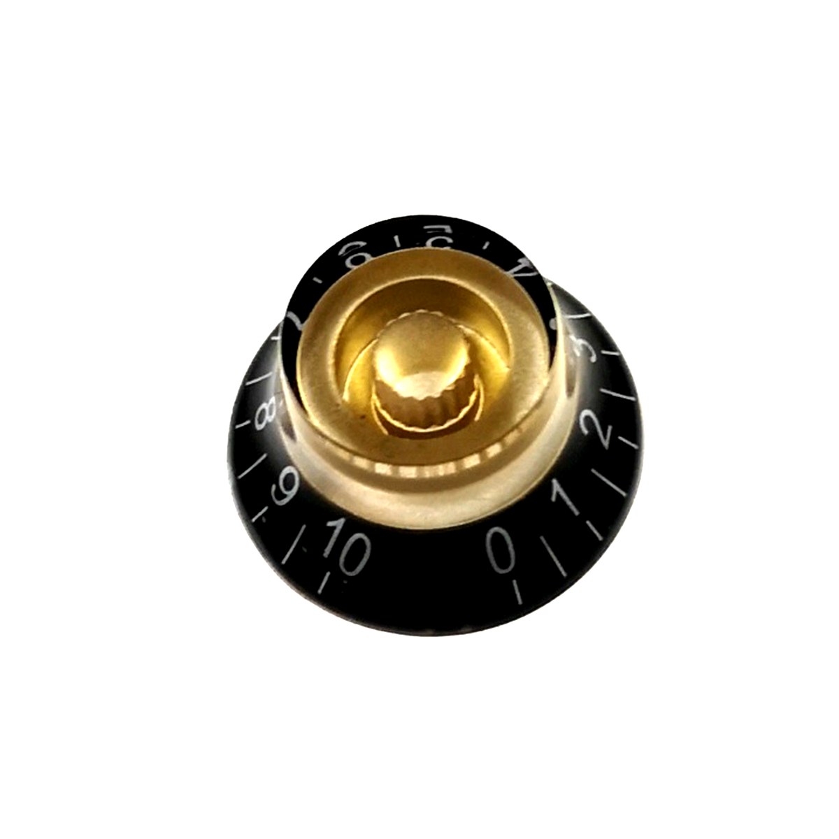 Gałka do gitary Kera Audio GLP0550 Czarny/Złoty