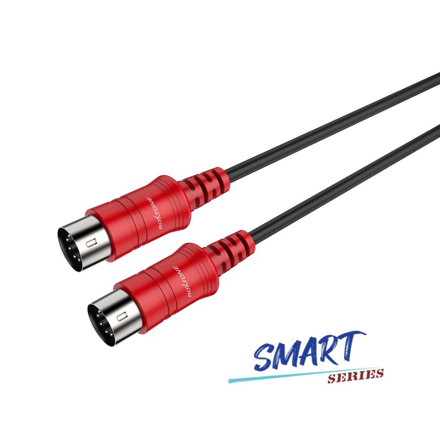 Kabel midi 2 x DIN 5-PIN 3m Roxtone SMDC100L3