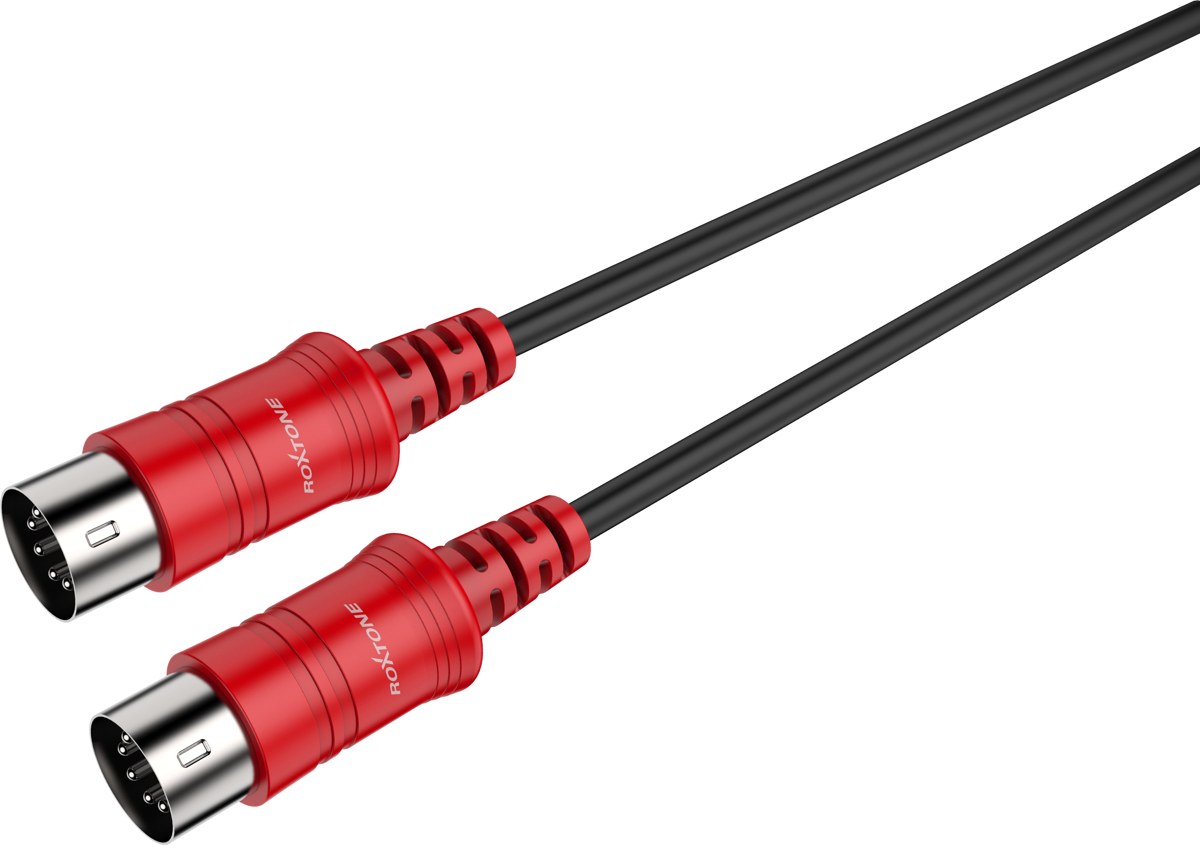 Kabel midi 2 x DIN 5-PIN 5m Roxtone SMDC100L5