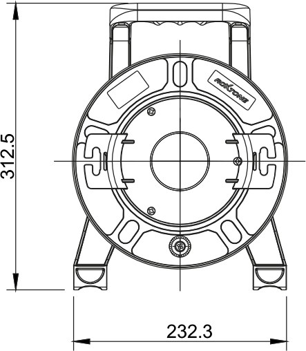 Bęben do kabla Roxtone PCD235