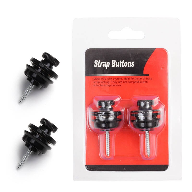Zaczep paska Strap Locks Kera Audio AS-032 Black
