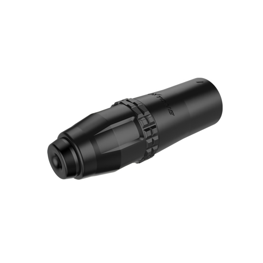 Złącze wodoodporne IP67 typu XLR Roxtone RX3FWP-BG