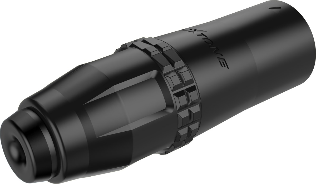 Złącze wodoodporne IP67 typu XLR Roxtone RX3FWP-BG