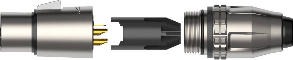 Złącze wodoodporne IP67 typu XLR Roxtone RX3MWP-NG