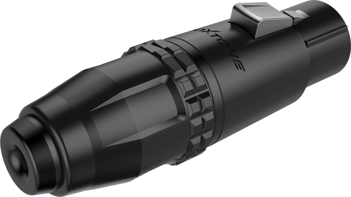 Złącze wodoodporne IP67 typu XLR Roxtone RX3MWP-BG