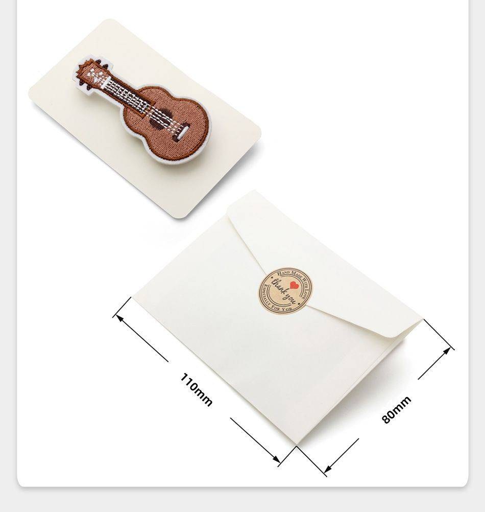 Przypinka ukulele Kera Audio AS-007 Żółta