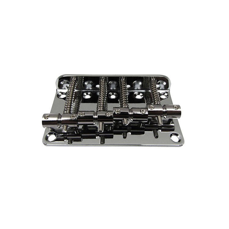 Mostek do gitary basowej 4 struny Kera Audio M-ST-0213 srebrny