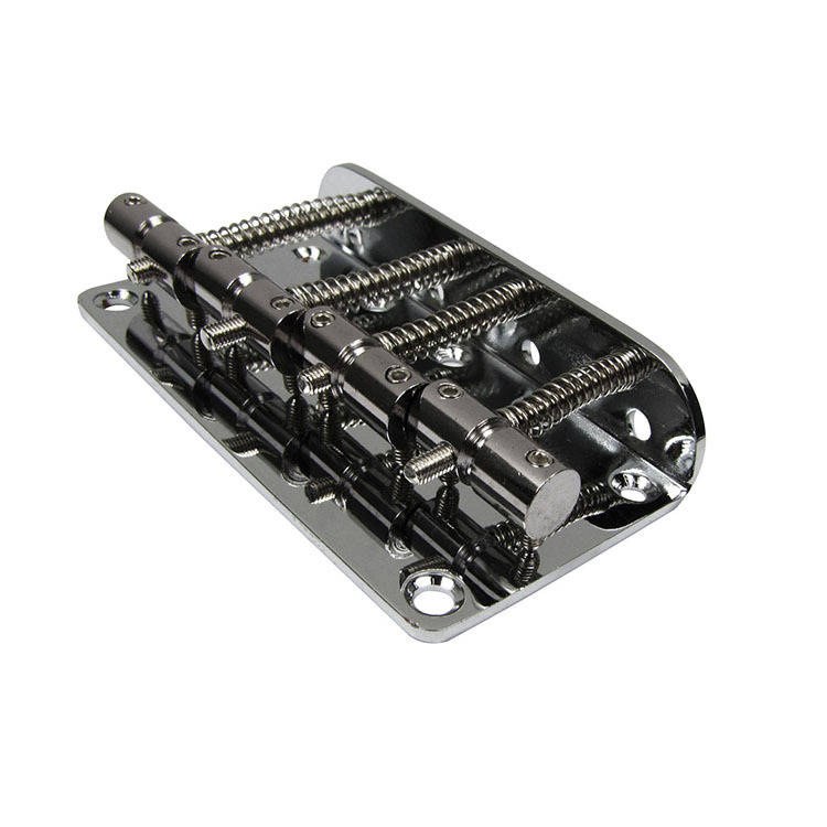 Mostek do gitary basowej 4 struny Kera Audio M-ST-0213 srebrny