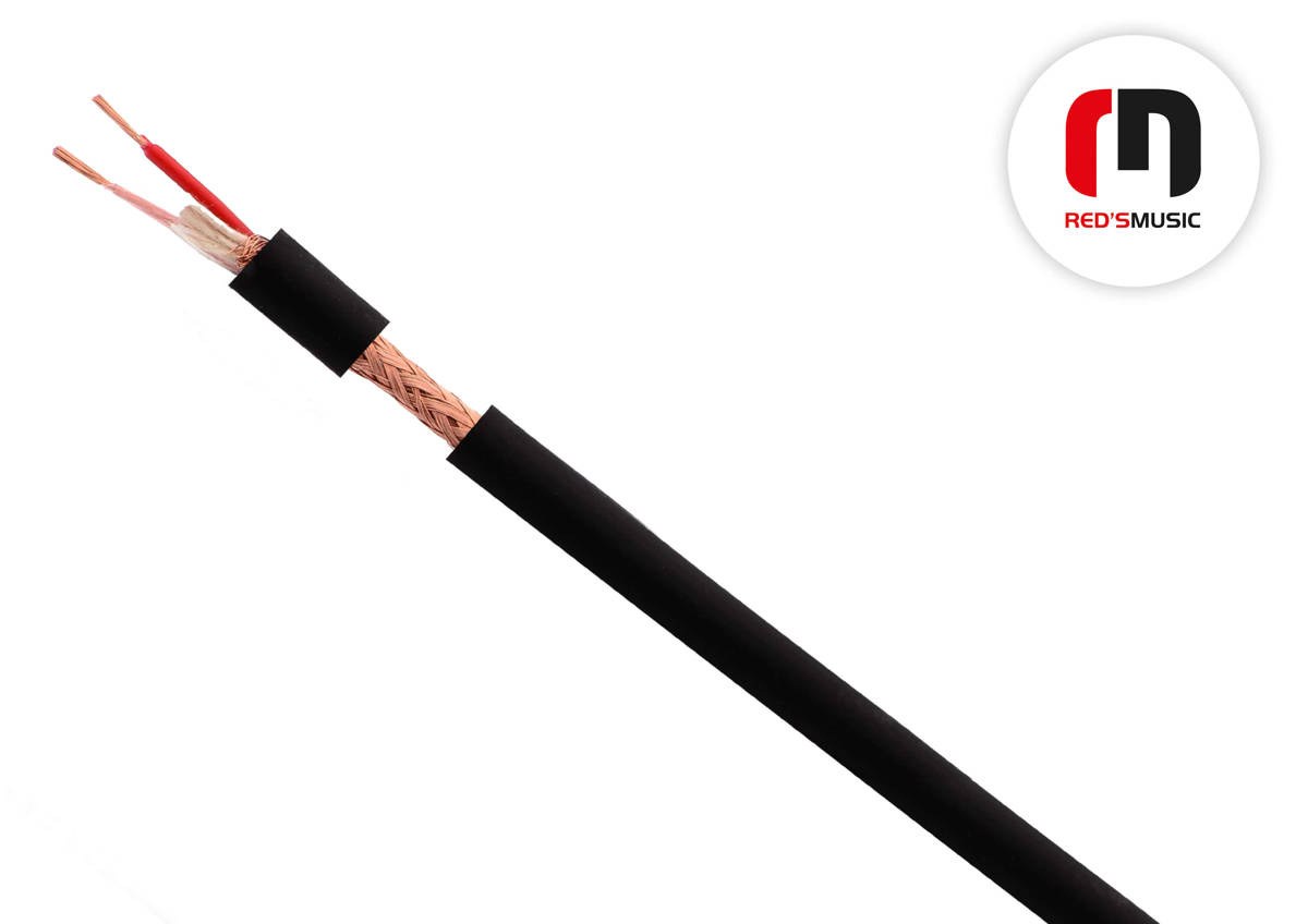 Kabel mikrofonowy REDS MUSIC MIC 100 (STANDARD) - 2 x 0.23mm² — cena za 1 m