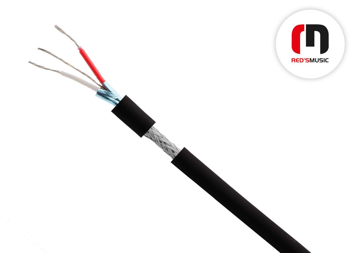 Kabel DMX 100 REDS MUSIC DMX - 2 x 0,25mm² — cena za 1 m