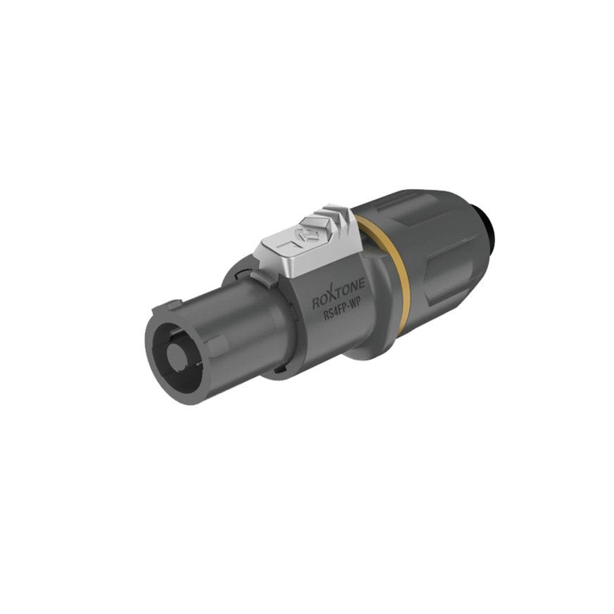 Wtyk głośnikowy 4-pin IP66 Roxtone RS4FP-WP-YL