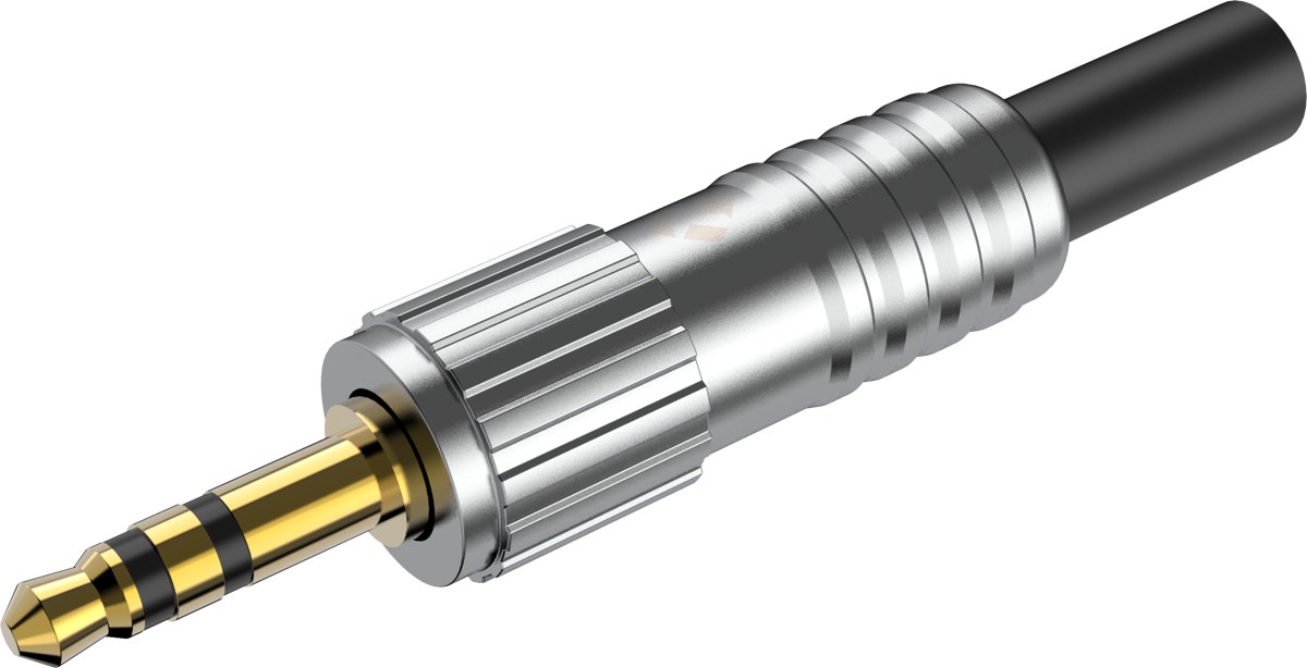 Wtyk typu Jack 3.5mm stereo Roxtone RMJ3PL-C