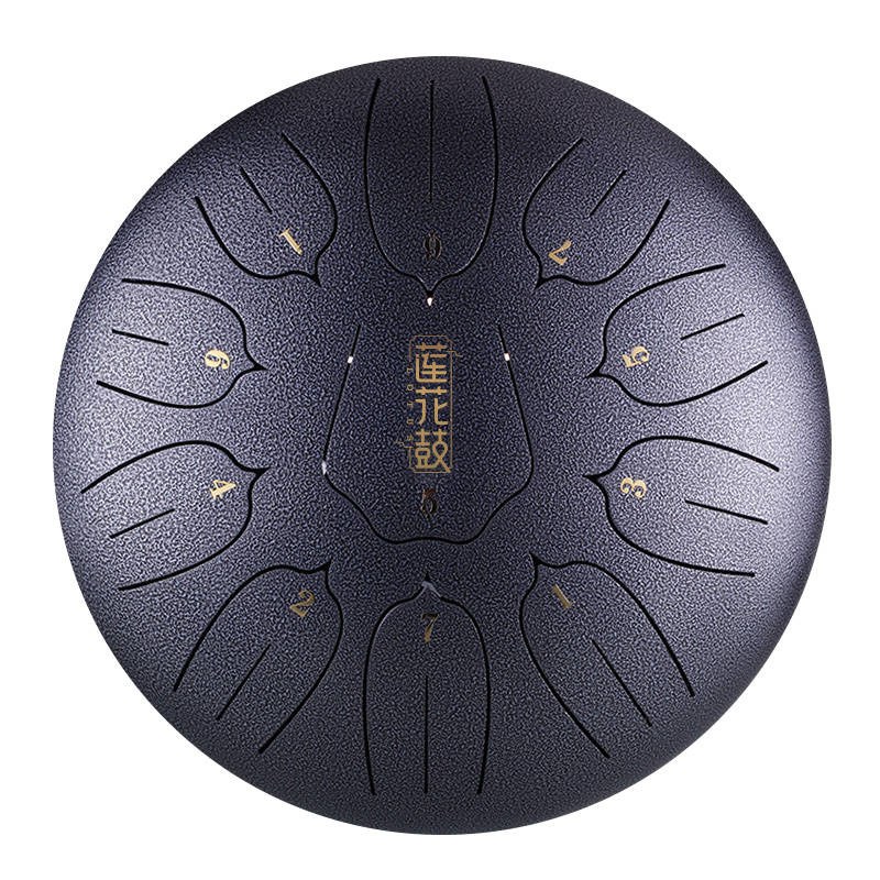 Lotus tongue drum 10" 11 ton Hluru-Huashu THL11-10-Meteorite