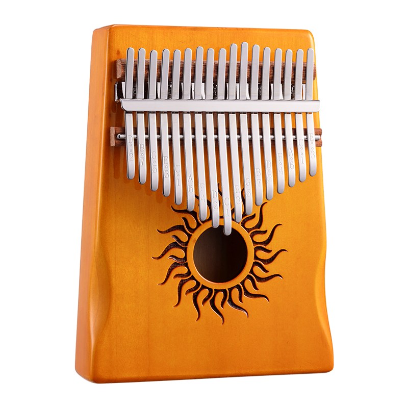 Kalimba 17 ton Hluru-Huashu KHS-Yellow