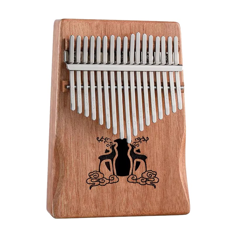 Kalimba 17 ton Hluru-Huashu KHL-Mahogany