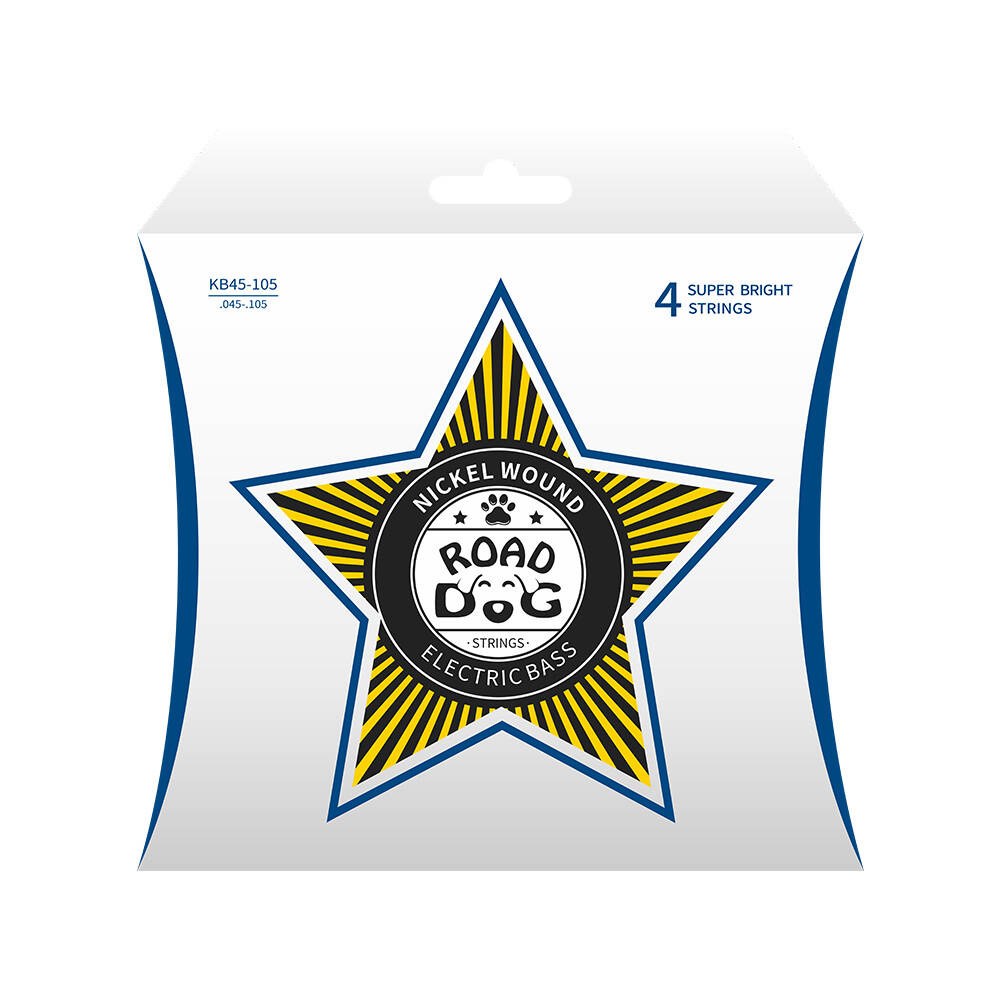 Struny do gitary basowej ROAD DOG KB45-105