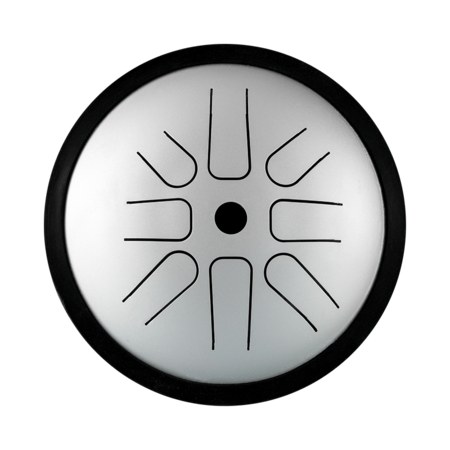 Tongue drum 6" 8 ton Hluru TP8-6-White