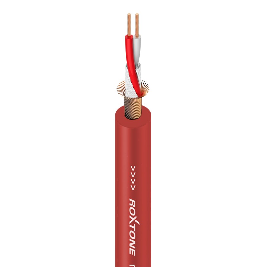 Kabel mikrofonowy Roxtone MC002-100m-RD — cena za 1 m