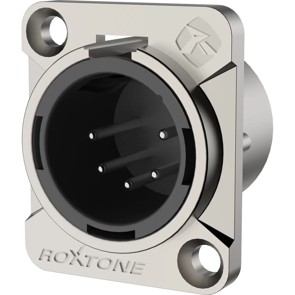 Gniazdo tablicowe panelowe Roxtone XLR RX5MD-NT