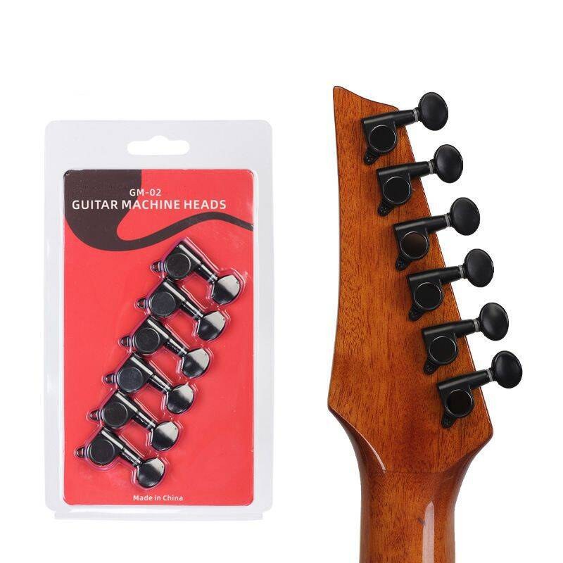 Klucze do gitary elektrycznej olejowe Kera Audio GM-02-6R-B