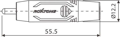 Wtyk typu RCA Roxtone RF2CS-NG
