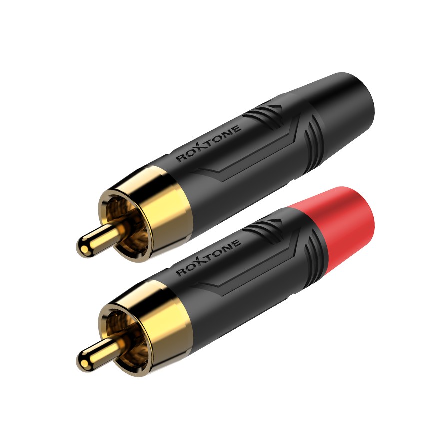 Wtyk typu RCA Roxtone RF2CS-BG