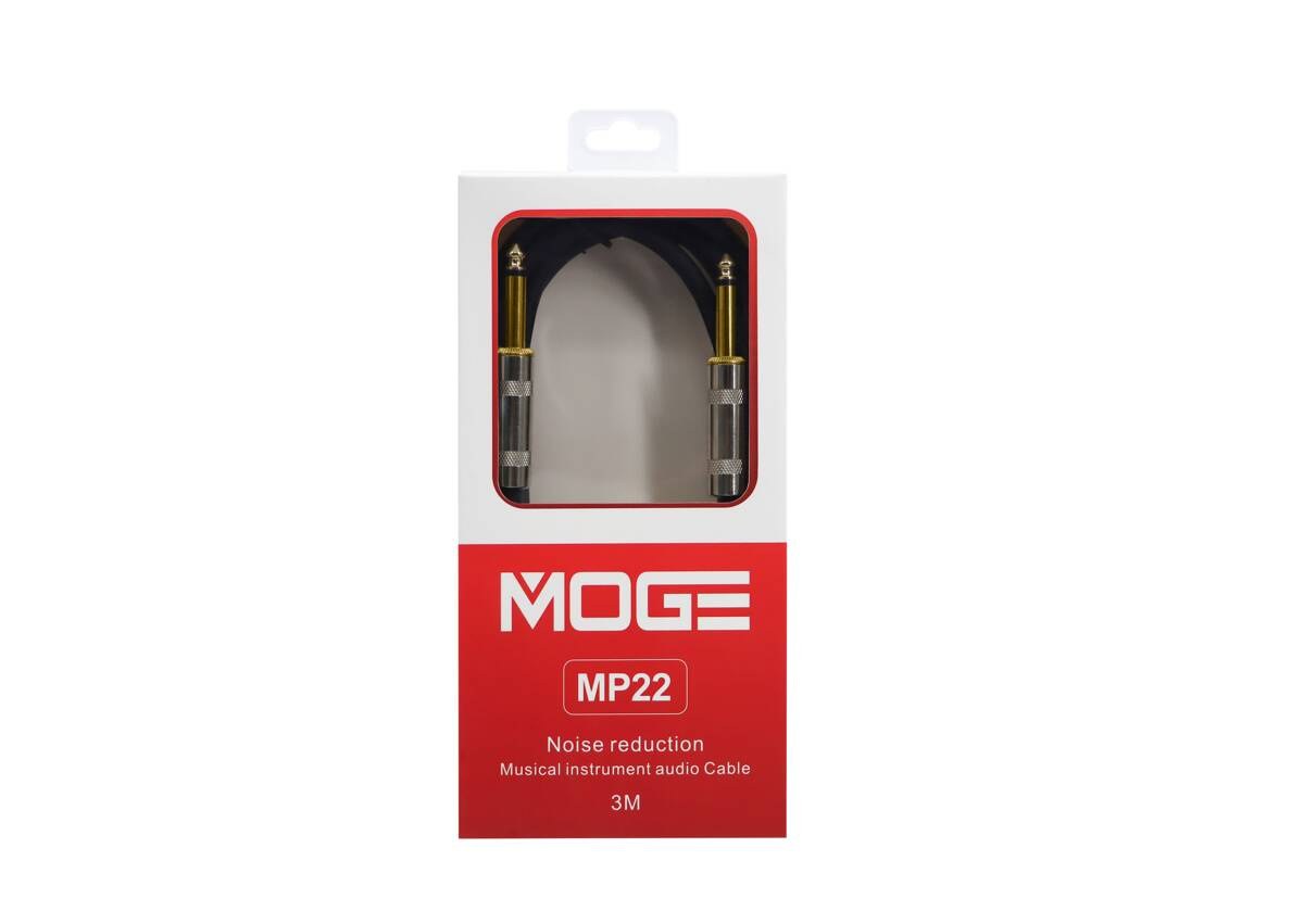 Kabel instrumentalny Moge MP22-3 Black