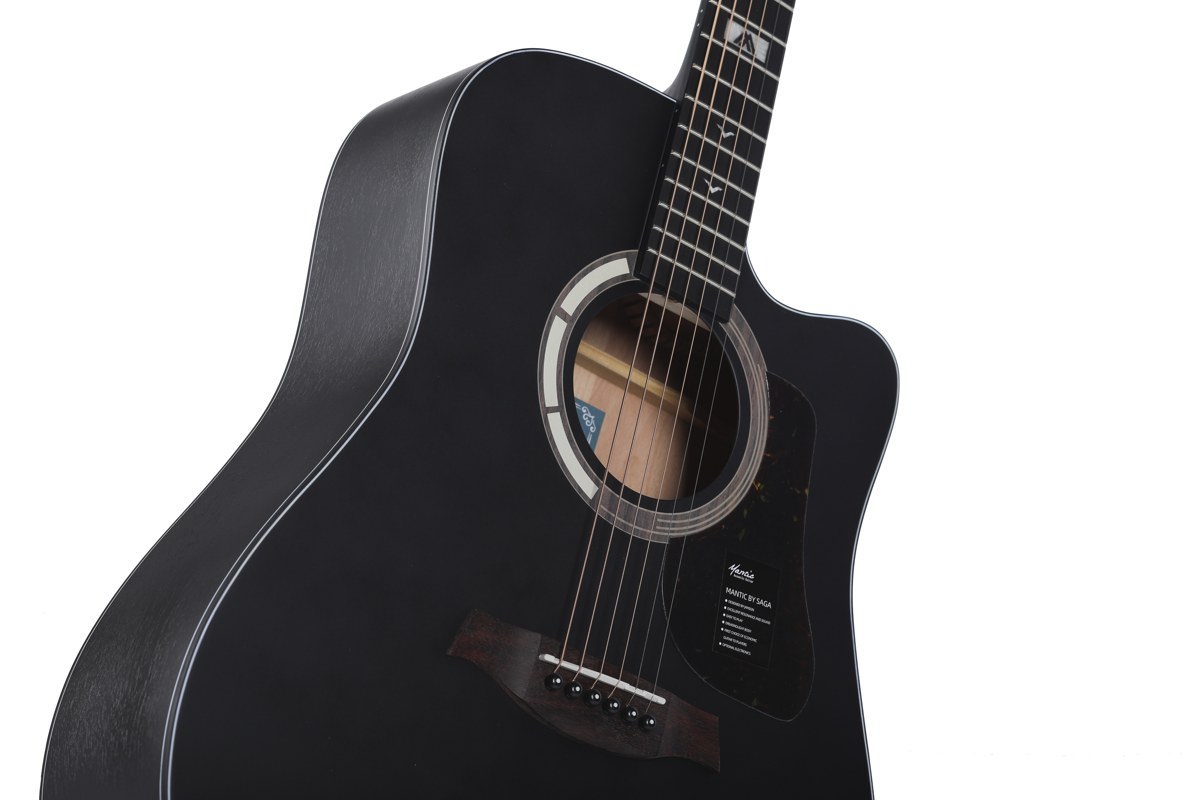 Gitara akustyczna Mantic GT-1DC BK