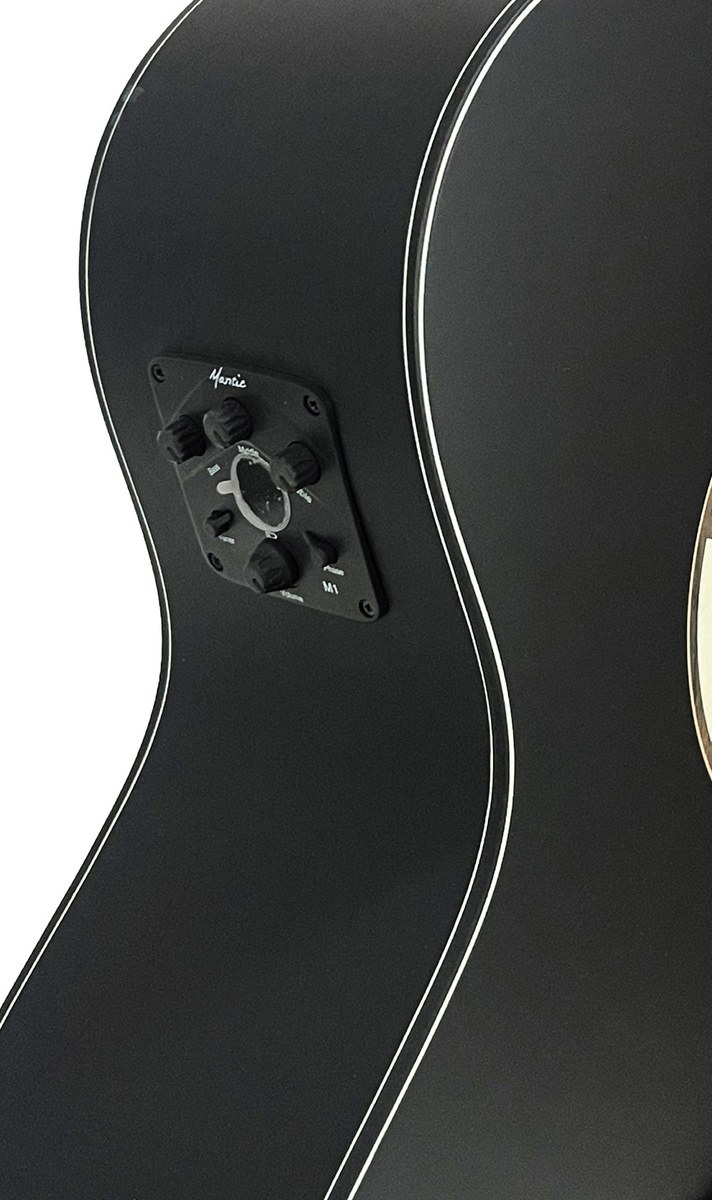 Gitara elektro-akustyczna Mantic GT-1GCE BK